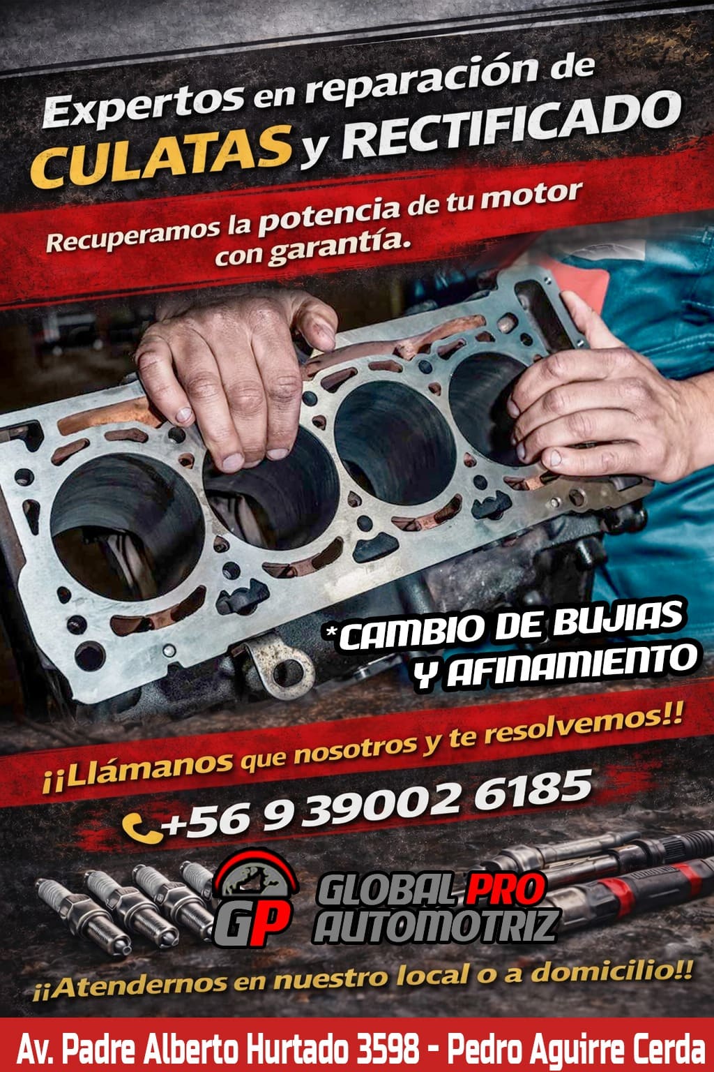 Repair of culatas engine automotive specialist