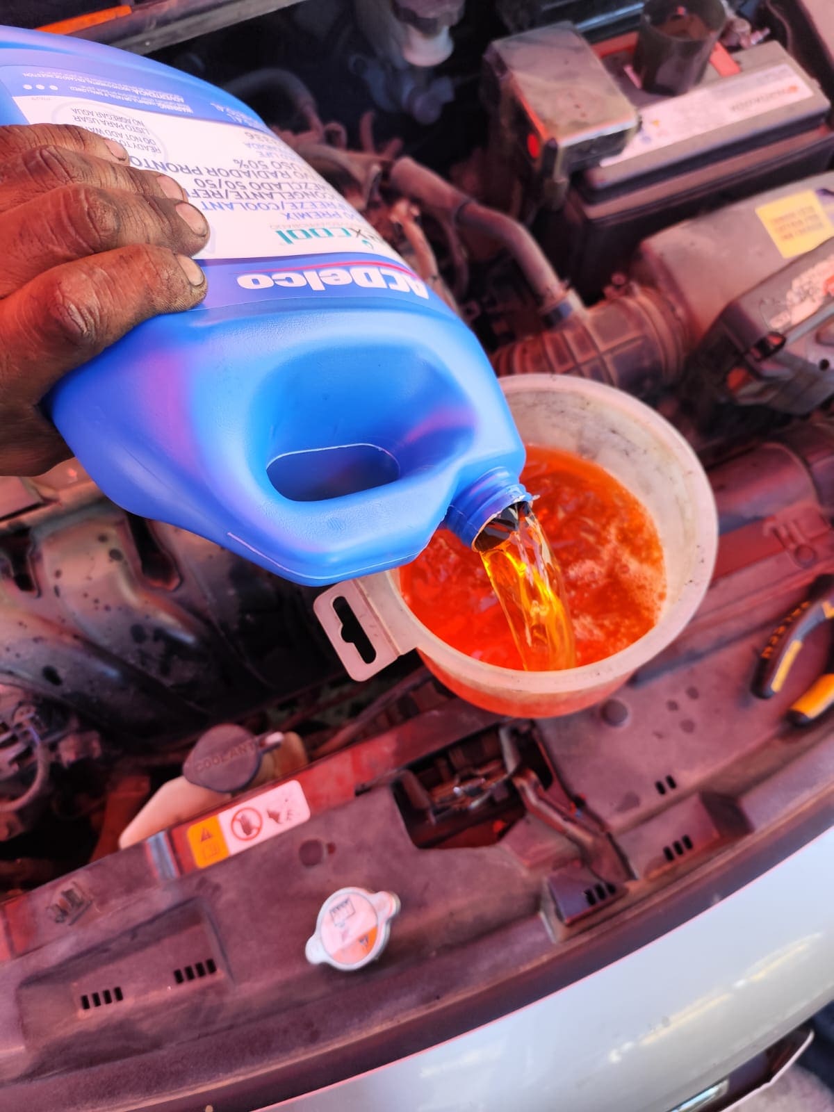 Repair of system de injection electronic